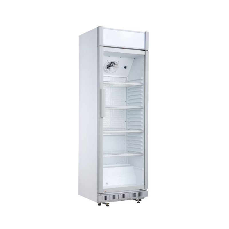 Kühlschrank mit Glastür mit 4 Einlegeböden 230V/304W B66*T60*H200 cm